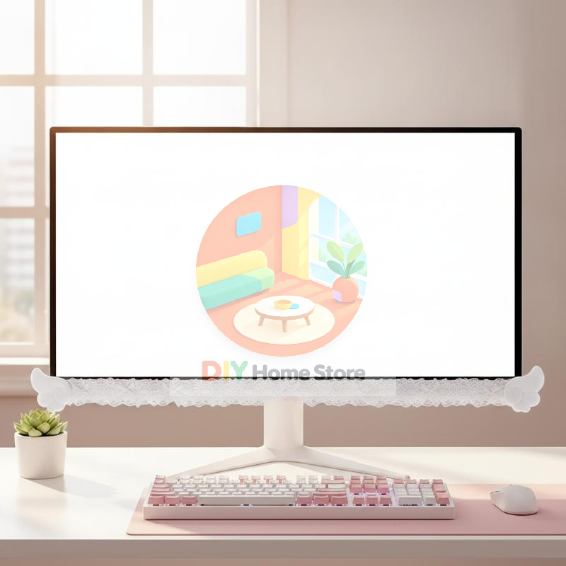 Setup Desk Monitor - Adorno de pantalla con encaje de