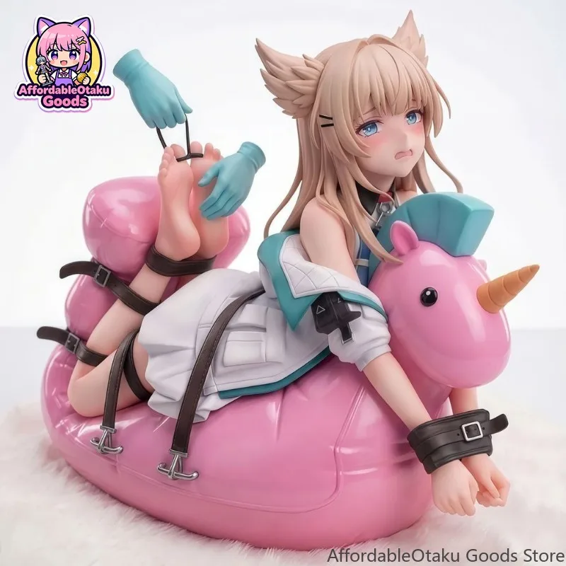 Desk Setup With Tv - Figura de Anime Girl Perlica Style