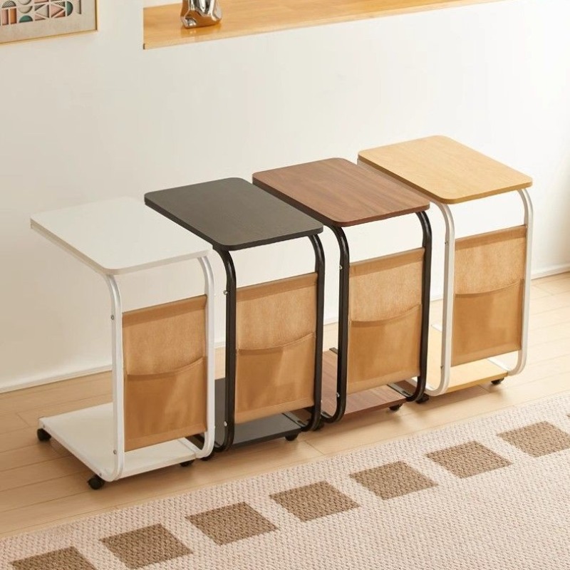 Desk Setup Minimalist - Mesa auxiliar móvil con pocos espacios