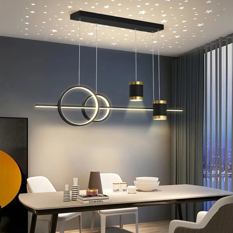 Desk Setup Minimalist - Luces colgantes de restaurante nórdico LED