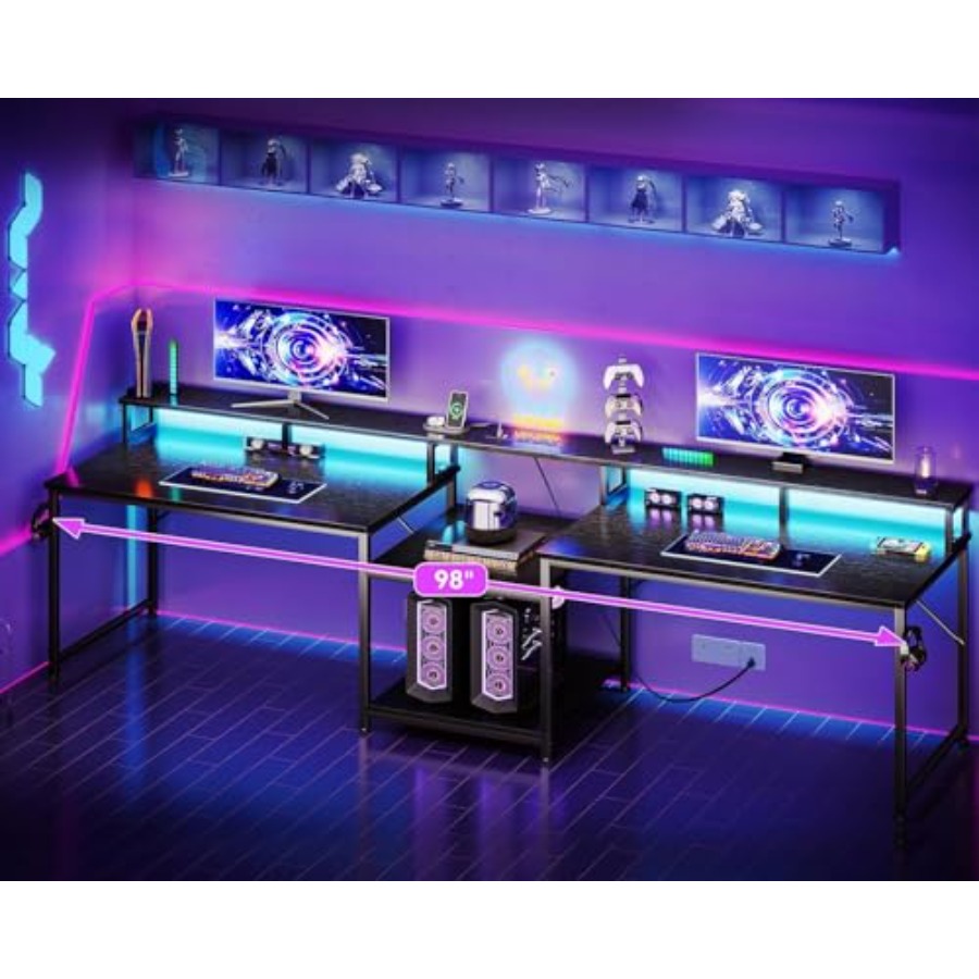 Escritorio para juegos, diseña - Desk Setup L Shaped reseña y precio