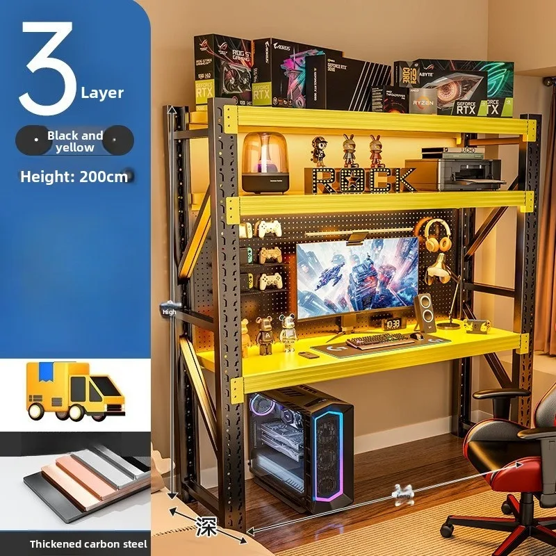 #   Escritorio ergonómico para - Desk Setup L Shaped reseña y precio