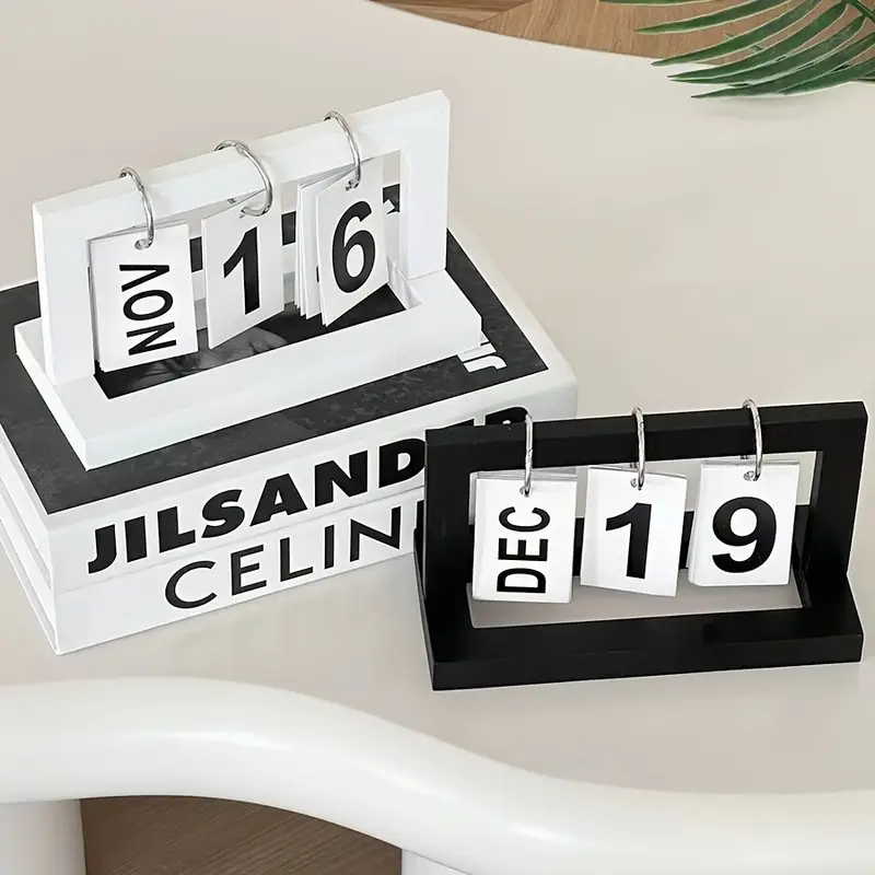 Adorno de Calendario de Plásti - Desk Setup Minimalist reseña y precio