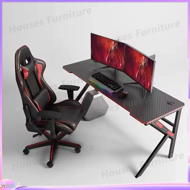 Escritorio Gaming LED RGB de A - Desk Setup L Shaped reseña y precio