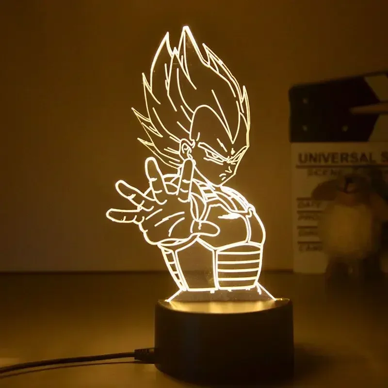 Dragon Ball Z Super Saiyan Veg - Desk Setup Lamp reseña y precio