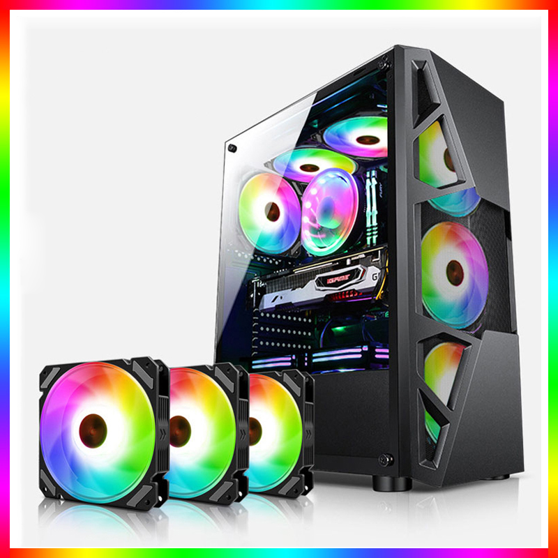 Ventilador de caja ARGB de 120 - Desk Setup Lamp reseña y precio
